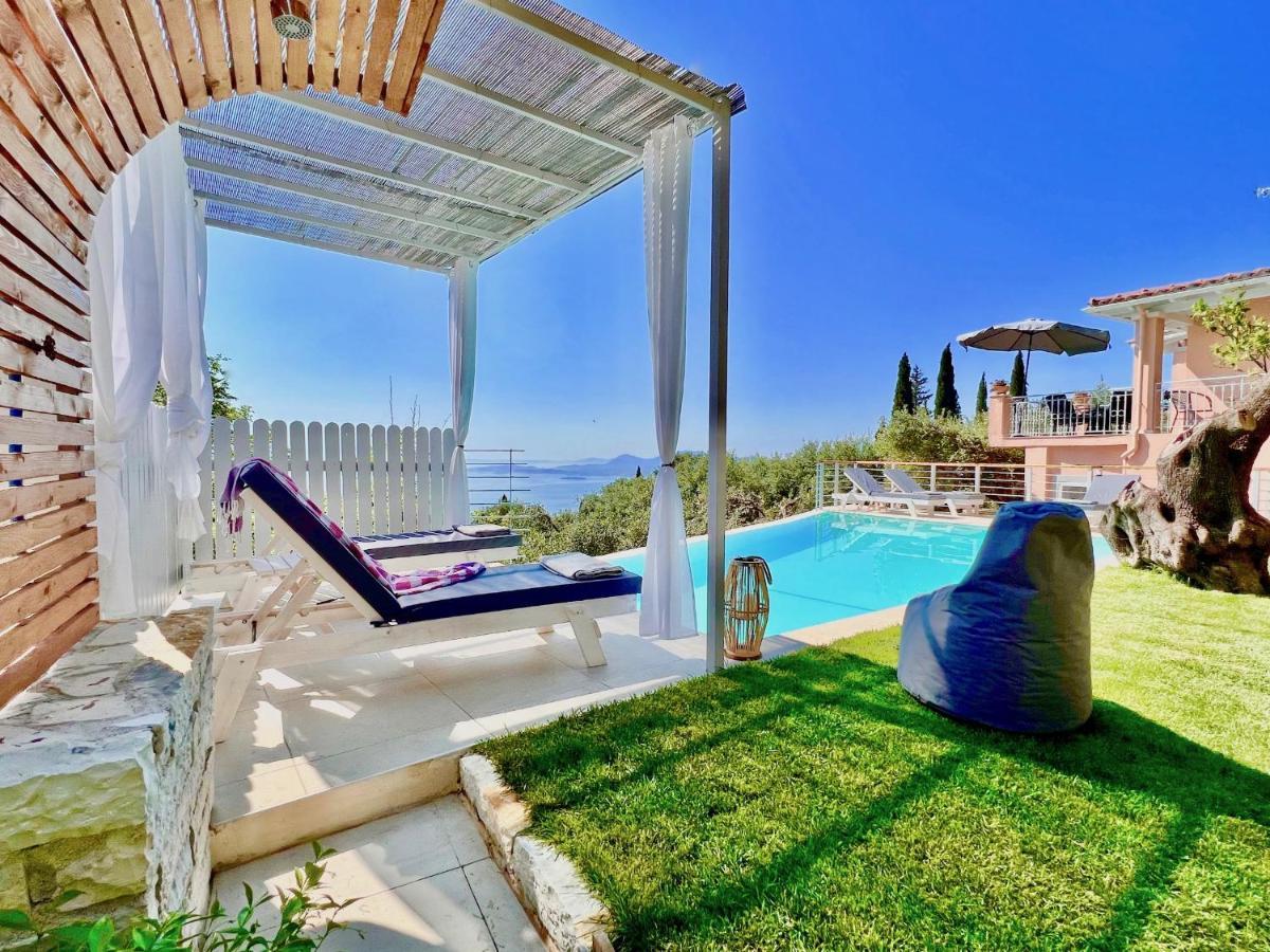 Villa Evmaria With Private Swimming Pool Spartylas Екстериор снимка