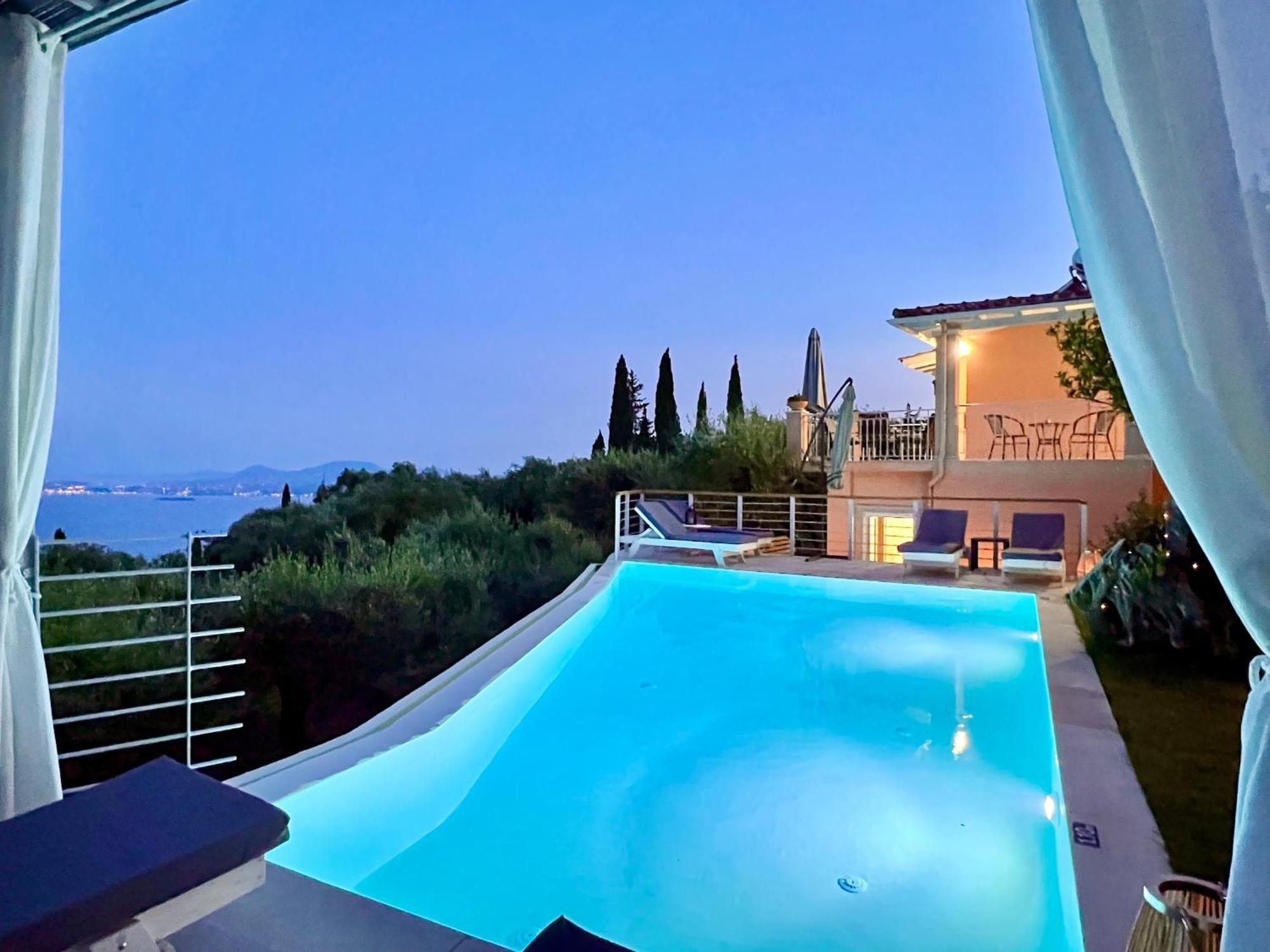 Villa Evmaria With Private Swimming Pool Spartylas Екстериор снимка
